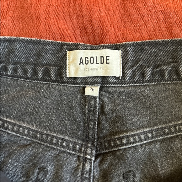 Agolde 90’s Pinch Waist Shorts in Paranormal size 26 - Picture 7 of 16